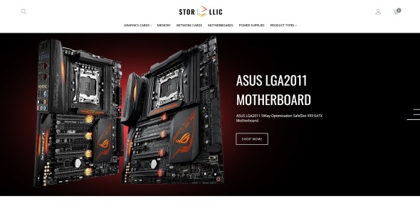 компьютерное оборудование тема magento