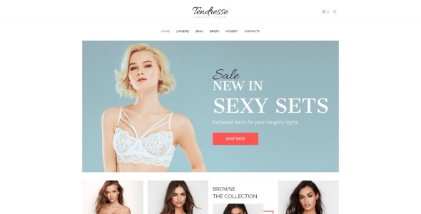 Lingerie Elementor WooCommerce Theme