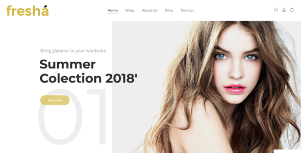 элегантный модный магазин woocommerce тема