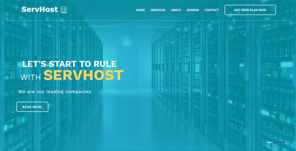 онлайн хостинг html5 template landing page template
