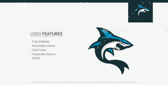 Шаблон логотипа на тему графика