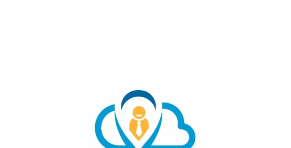 Шаблон логотипа на тему графика