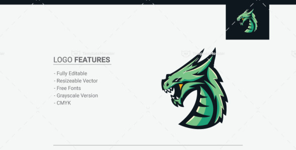 Шаблон логотипа на тему графика