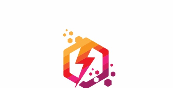 Шаблон логотипа на тему графика