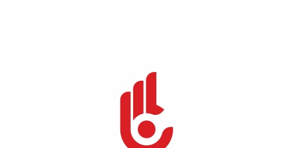 Шаблон логотипа на тему графика