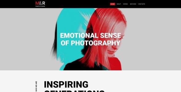 точный шаблон персональной страницы фотографа joomla