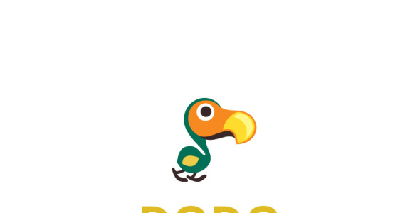 Шаблон логотипа на тему графика