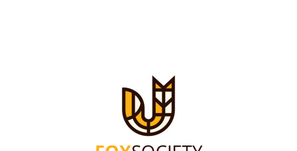 Шаблон логотипа на тему графика