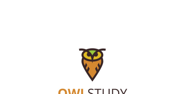 Шаблон логотипа на тему графика