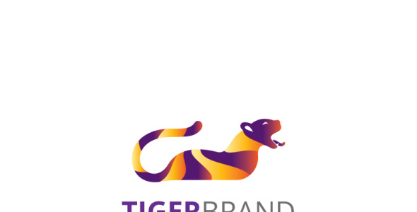 Шаблон логотипа на тему графика