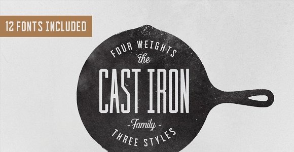 Шрифт на тему графика