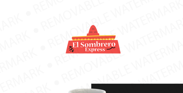 Шаблон логотипа на тему графика