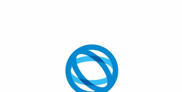 Шаблон логотипа на тему графика