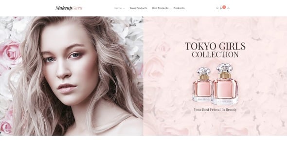 косметический магазин elementor woocommerce theme