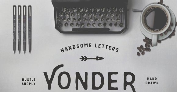 Шрифт на тему графика