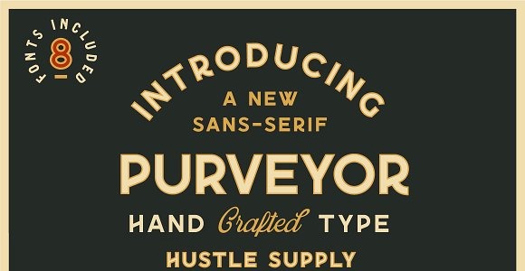 Шрифт на тему графика