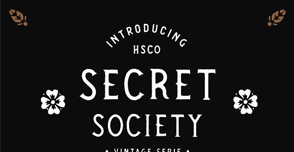 Шрифт на тему графика