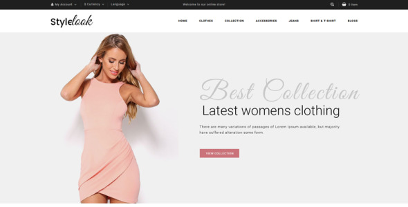 шаблон stylelook opencart