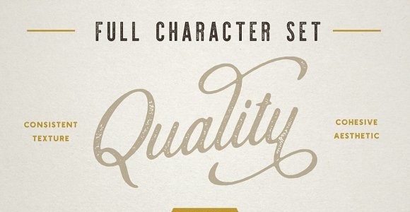 Шрифт на тему графика