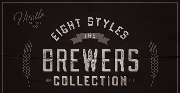 Шрифт на тему графика