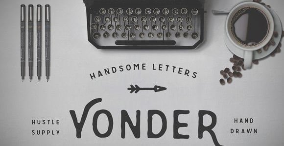 Шрифт на тему графика