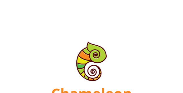 Шаблон логотипа на тему графика