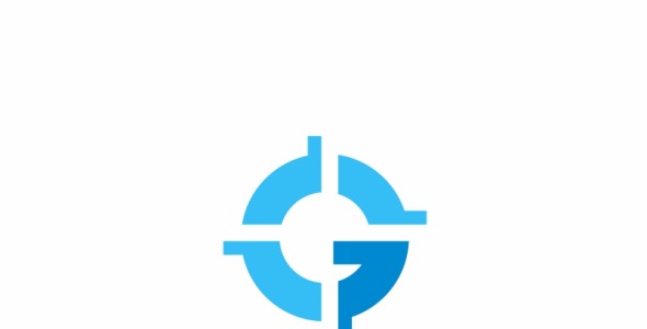 Шаблон логотипа на тему графика