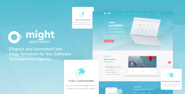 нежное веб приложение html шаблон целевой страницы
