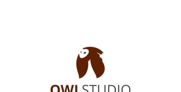 Шаблон логотипа на тему графика