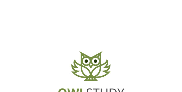 Шаблон логотипа на тему графика