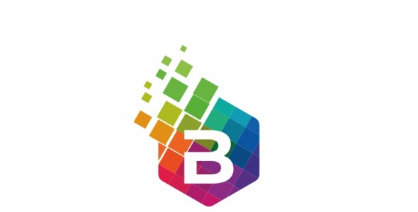 Шаблон логотипа на тему графика