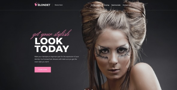 beauty elementor wordpress шаблон целевой страницы wordpress