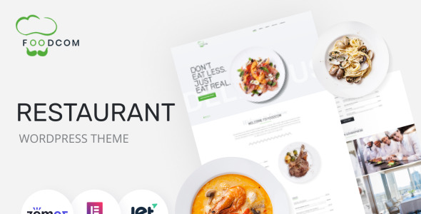 ресторан wordpress elementor theme
