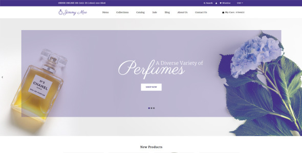 тема jimmy moo shopify