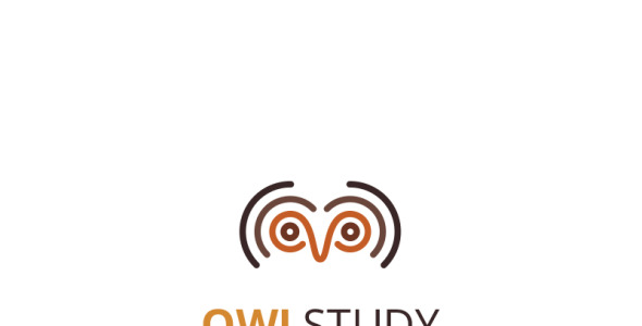 Шаблон логотипа на тему графика