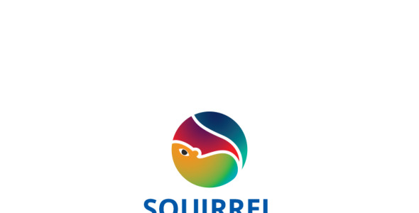 Шаблон логотипа на тему графика