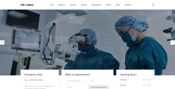 футуристический шаблон html целевой страницы privat clinic