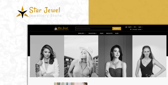 тема ювелирного магазина prestashop