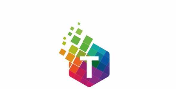 Шаблон логотипа на тему графика