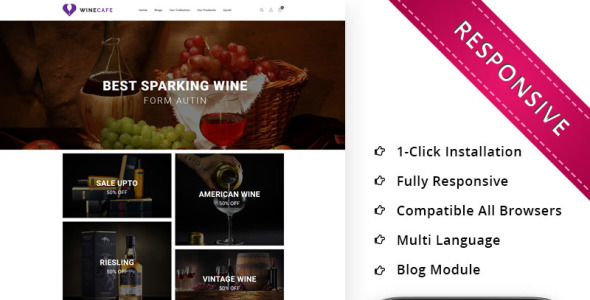 шаблон bar opencart