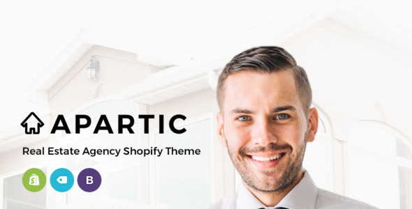 apartic недвижимость shopify тема