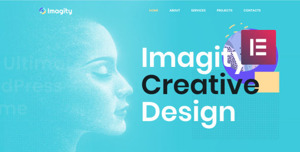 креативная минимальная тема wordpress elementor