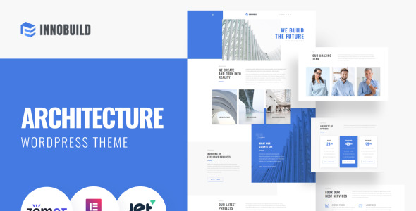 солидная и надежная архитектура дизайн wordpress тема