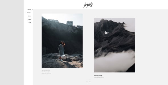 фотограф портфолио joomla шаблон