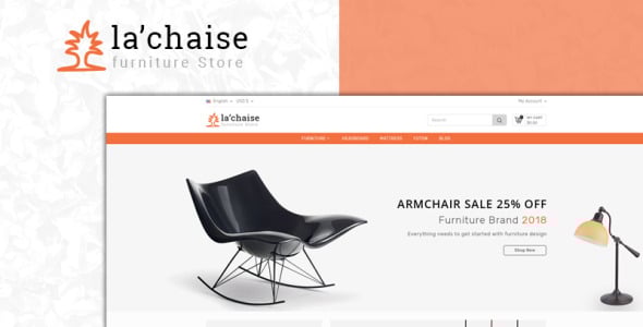 мебельный магазин prestashop тема