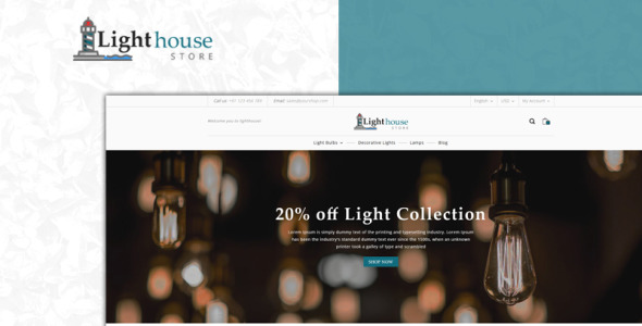 LighHouse PrestaShop Theme