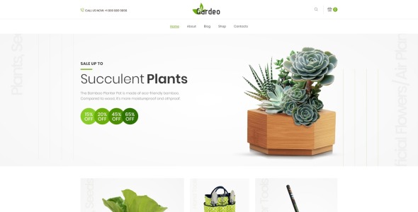 садовое оборудование elementor woocommerce тема