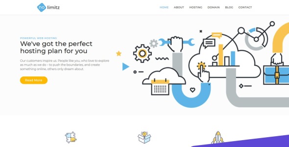 хостинг шаблона moto cms 3