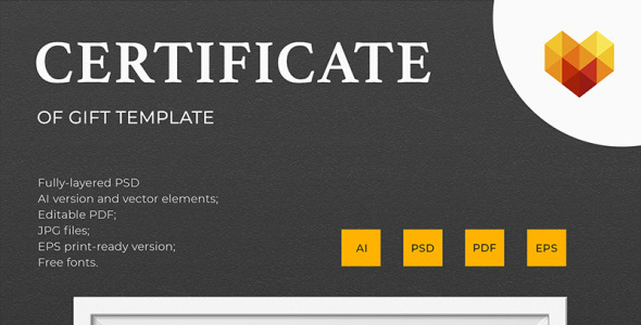 Шаблон сертификата на тему графика