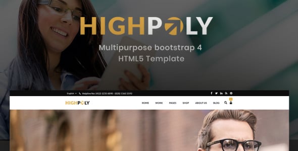 шаблон коммерческого сайта